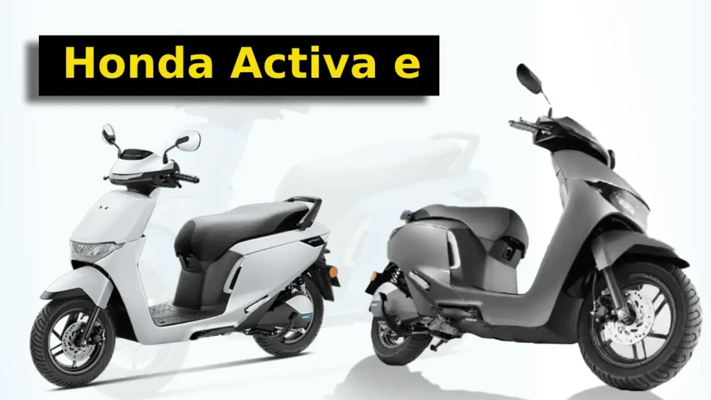 Honda Activa e And QC1 Electric Scooters