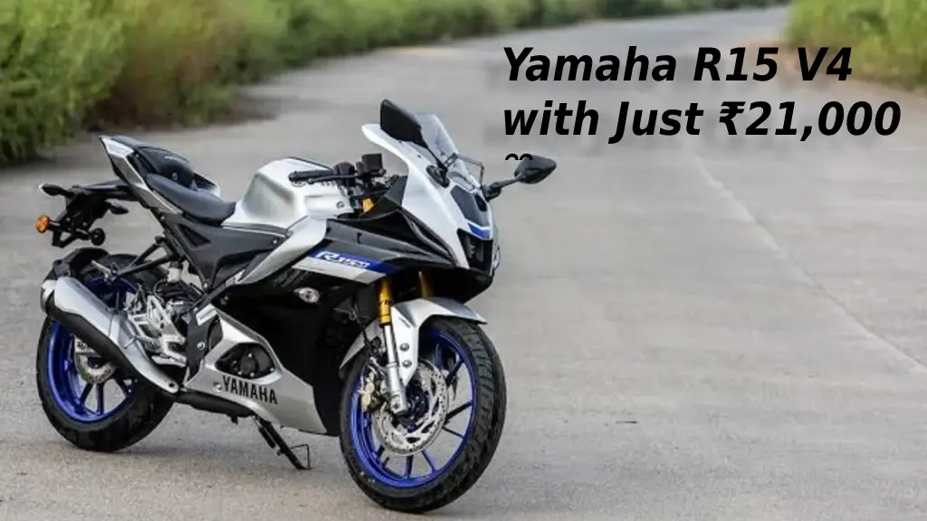 Affordable EMI Plans for Yamaha R15 V4