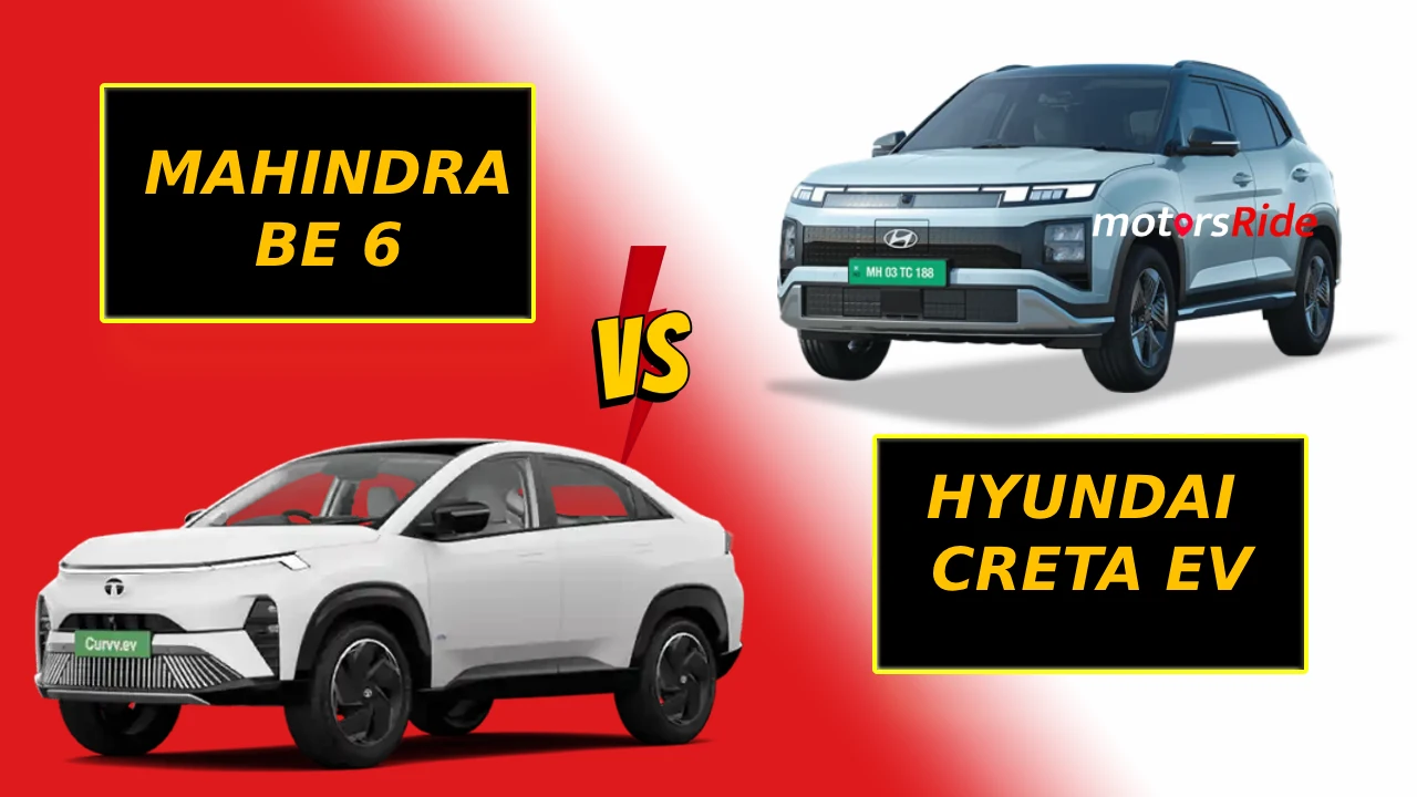 Hyundai Creta EV vs Mahindra BE 6